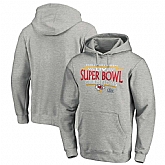 Kansas City Chiefs NFL Pro Line by Fanatics Branded Super Bowl LIV Champions Neutral Zone Pullover Hoodie Heather Gray,baseball caps,new era cap wholesale,wholesale hats